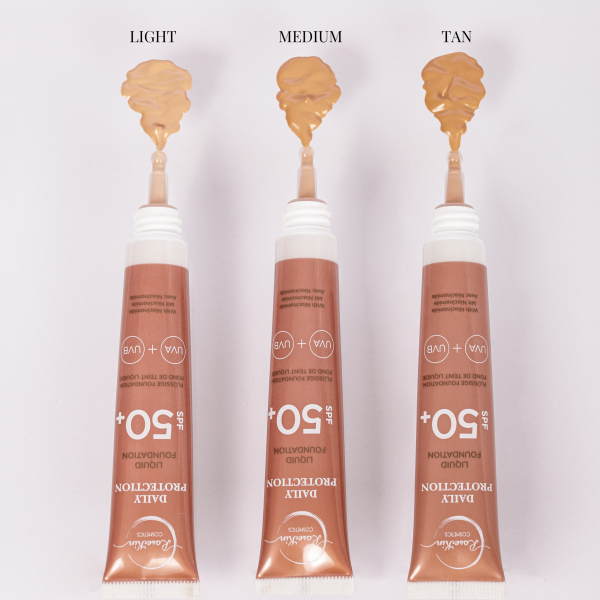 Daily Protection Liquid Foundation SPF 50+ von Rosekin