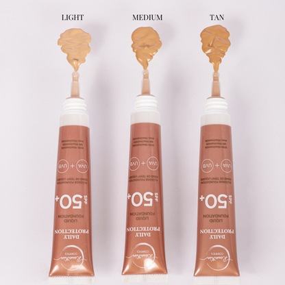 Daily Protection Liquid Foundation SPF 50+ von Rosekin